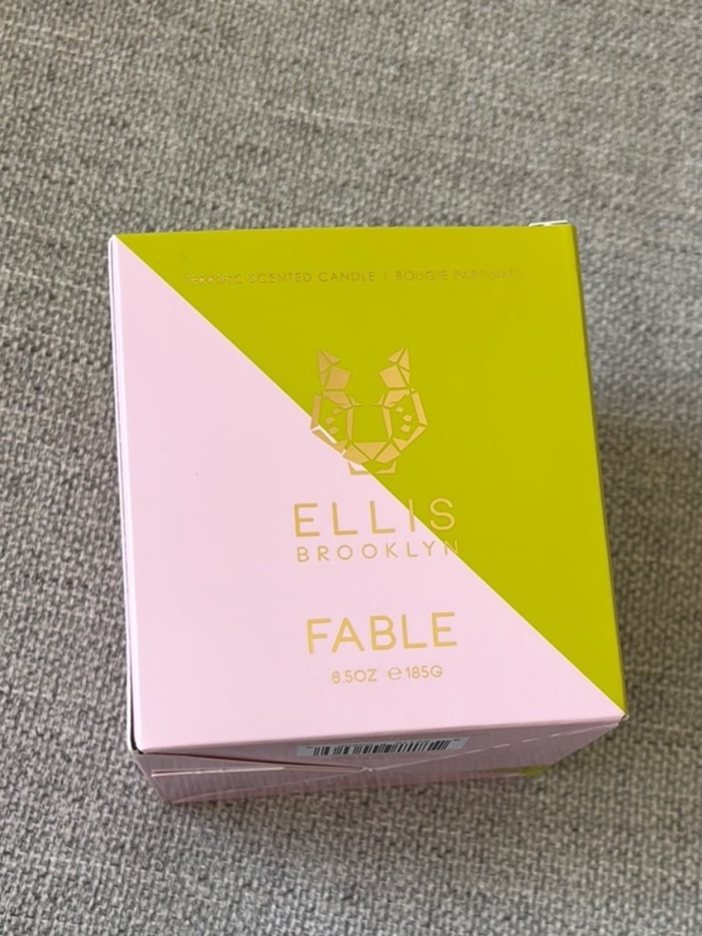 ELLIS BROOKLYN Fable Scented Candle - Pink & Lime